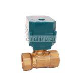 Heigh Pressure! CTF001 DN15 DC12v DC24v CR201 3 Pcs Pieces Stainless Steel Motorized Valve thumbnail-1