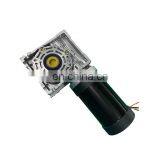 NMRV050.80BL High Power Brushless Dc Motor With Worm Gear Reducer Upto 60Nm, 12v 24v 36v 48v Upto 400W thumbnail-1