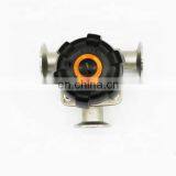 SS316 Sanitary Zero Dead Leg T Type Diaphragm Valve for Pharmaceutics thumbnail-4