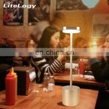 Shenzhen Factory Design Decoration Table Lamps Battery Operated Hotel Dining Desk Lamp Led