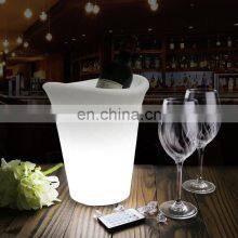 Factory Price Promotional Plastic Bar Ice Bucket With LED RGB Light thumbnail-5