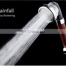 Plastic High Pressure 3 Function Negative Ion Shower Head thumbnail-3