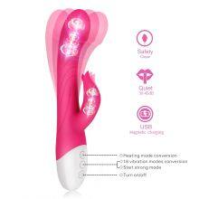 37.5℃ Soft Head Vibration Stick for Female Wand Massager Clitoral Stimulator g Spot Vibrator thumbnail-5