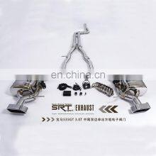 Stainless Steel Exhaust System Pipe for BMW 5 Series F10 F18 Muffler for 525 535 Cat Back With Valve Control and Downpipe thumbnail-3