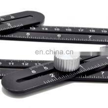 Aluminium Alloy Angle Ruler Finder Measuring Ruler Perforated Mold Template Tool Izer Locator Drill Guide Tile Hole