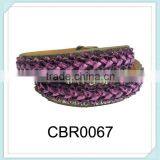 PU Cross Bracelet With Sewing Chain thumbnail-1