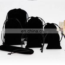 Top Rated Flannel Perfume Ladies Fashion Foldable Travel Luxury Custom Drawstring Cosmetics Bag thumbnail-2