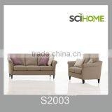 Sectional Sofa New Designs Set With Solid Larch Wooden Sofa