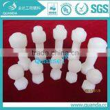 High Quality High Precision White Plastic POM and PTFE Micro CNC Lathe and Turning Parts and Fittings thumbnail-2