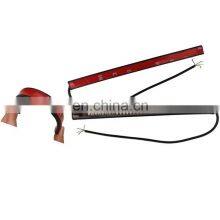 Silica Gel Motorcycle Flexible Turn Signal Tail License Lamp Led Break DRL 48 SMD Strip Light 12V thumbnail-1