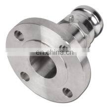 Cam & Groove Adapter With a Fixed Flange for Oil Distribution Camlock Coupling With Flange thumbnail-3