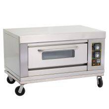 1 Deck 1 Trays Commercial Kitchen Gas Oven Bakery Machine Equipment Baking Oven Bread Cake Deck Oven thumbnail-3