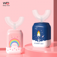 Cheap Replace Brush Electric Toothbrush Remover Slim Sonic Rainbow u Type Cartoon Child Electric Toothbrush Kids thumbnail-2