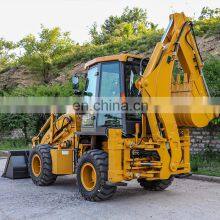 Factory Supply Professional Construction Works Compact 4WD 8 Ton Mini Loader Excavator Backhoe Dubai