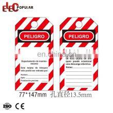 Industry PVC Material Danger Warning Safety Lockout Tagout Tags thumbnail-2