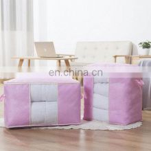 Factory Direct Sale Non-Woven Fabric Moisture-Proof Washable Moving Luggage Packing Bag Clothes Quilt Storage Bag
