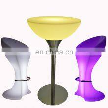 Garden Lights Led Outdoor Chair Set Glow Bar Rechargeable Led Furniture Bar Table Rechargeable Party Lights Bar Tables Outdoor