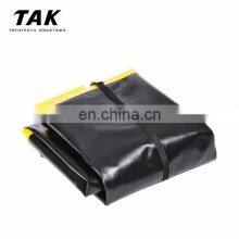 China Manufacture Industry Standard Collapsible L-Bracket PVC Oil Spill Containment Berms 3' x 5' x 12\ thumbnail-5