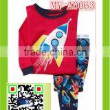Lovely Cute Walmart Girl's Cotton Parallel Pajamas MY-A0060 thumbnail-4