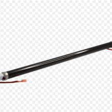 Ruby Jacketed Infrared Short Wave Quartz Tube Lamp Infrared Heater Lamp for Painting Curing thumbnail-2