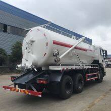 Factory Directly Sale HOWO 5000liters 5m3 5cbm Fecal Suction Truck /Sewage Tank Truck With Italy Moro Pump thumbnail-3