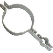 Hot Dip Galvanized Flat Iron Clamps, Clamps, Power Fittings, Single Suspension Clamps, Communication Equipment, Galvani thumbnail-5