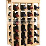 Wooden Wine Rack, Wine Bottle Display Shelf, Wholesale Red Wine Rack Holder thumbnail-2