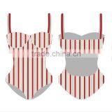 Girls/Kids Sublimate Shiny Latex Bikini With Swimsuit thumbnail-5