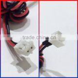 Custom Straigh 2 Pin Wafer To 1.0 Pitch 2 Pin Connector Wiring Harness