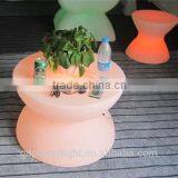 PE Plastic Bar Table With LED Lights and Remote 6040C