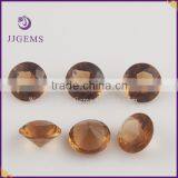 8mm Round Smoky Fake Glass Diamond for Sale thumbnail-2