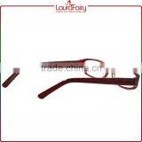 Laura Fairy Italy Trendy Wine Red Transparent Temple Best Small $1 Reading Glasses thumbnail-4