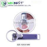 2015 Wholesale Magnifying/magnifier Nail Clipper With Nice Appearance