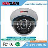 Kendom Hot Model KD-ID2022PF IR Plastic Dome Camera sold 5000pcs this month 420/600/700/800TVL/1.0/1.3Megapixel Analog CCTV