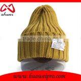 Unisex Beanie Fashion American Plain Cool Knit Beanie Hat Cap With Label thumbnail-4