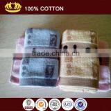 100% Cotton Super Soft Punctuation Jacquard Satin Hand Towel