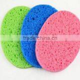 Natural Wood Pulp Cotton Wash Sponge Soft Cleansing Exfoliating Cleansing Flutter Thickening thumbnail-1