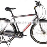 Single Speed Coaster Brake Lady City Bike Dutch City Bicycle With Leather Saddle thumbnail-5