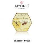 "KIYONO" HONEY GLYCERIN FACE SOAP WITH GINSENG EXTRACT 100g