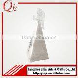 Romantic Design and Good Quality Glass Angels Glass Crafts With Candlestick