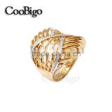 Fashion Jewelry Hollow Out Ring Men Ladies Wedding Party Show Gift Dresses Apparel Promotion Accessories