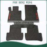 Black Rubber Universal/Custom-Fit Front Floor Mat - 5 Piece for Benz W204