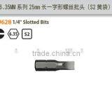 Steel Tools Series; High Quality 1/4" Slotted Bits; China Manufacturer; OEM/ODM Service