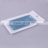 Laminated Material Zip Lock Waterproof Cell Phone Triangle Sealing Bag for Iphone 6 With Hanger Hole