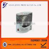 Ink Painting Pattern Unique Tea Tin Box