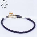 Comfortable Simple Promotion Black Leather Suede Bracelet Quality Choice thumbnail-3