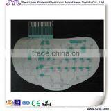 Conductive Silver Ink Printing Flexible Circuit With Clear Polyester Over Laminate