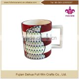 Promotional Gift Feature cristmas Cup Ceramic