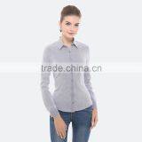 Stylish Woman Clothes Long Sleeve Shirts Business Shirt for Woman Wear With Competitive Factory Price thumbnail-1