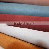 cow split suede leather microfibre fabric PU artificial leather for sofa shoes